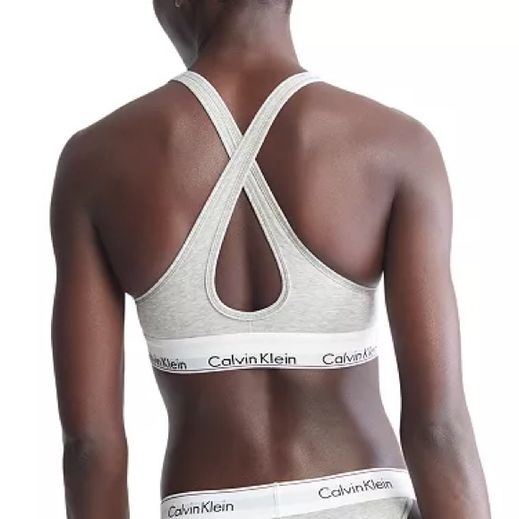 Calvin Klein Women's Modern Cotton Padded Bralette - Picture 4 of 8
